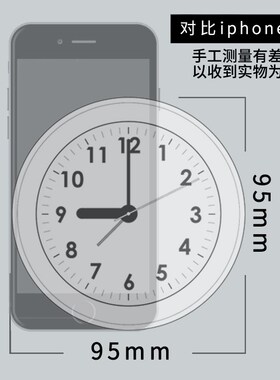 榉木静音实木头闹钟创意学生卧室床头钟表贪睡夜灯出口Z日系小闹