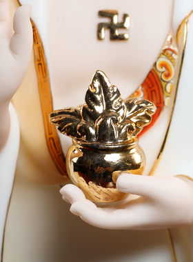 快速发货三e宝佛药师佛阿弥陀佛佛像供奉家用立像陶瓷释迦牟尼佛