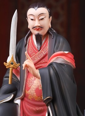 快速发货陶瓷真武大帝龟蛇玄武玄天上O帝神像供奉家用德化白