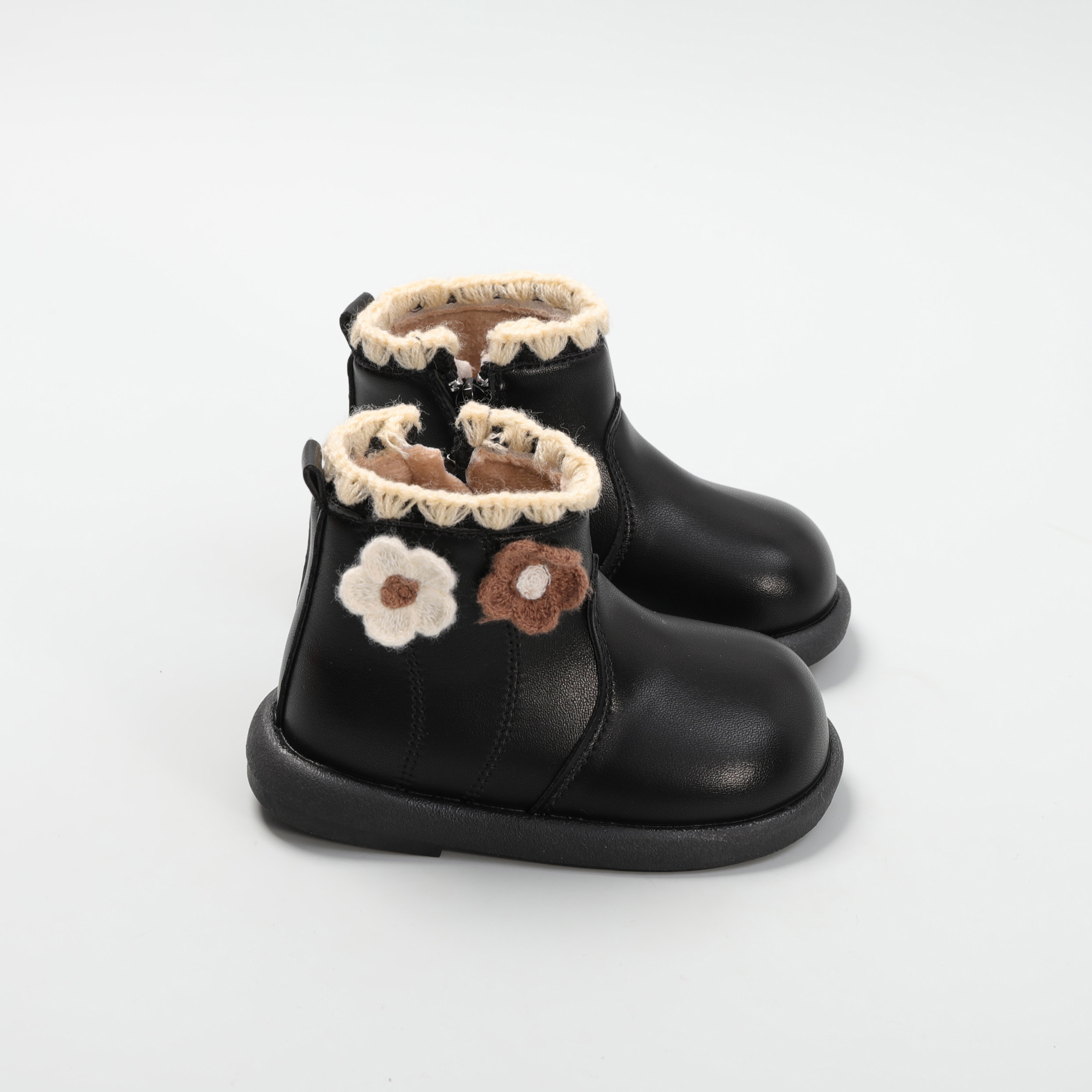 女童靴子2025新款秋季儿童鞋子女宝公主短靴小皮靴冬季加绒马丁靴,淘宝优惠券,粉丝福利购,淘宝优惠卷