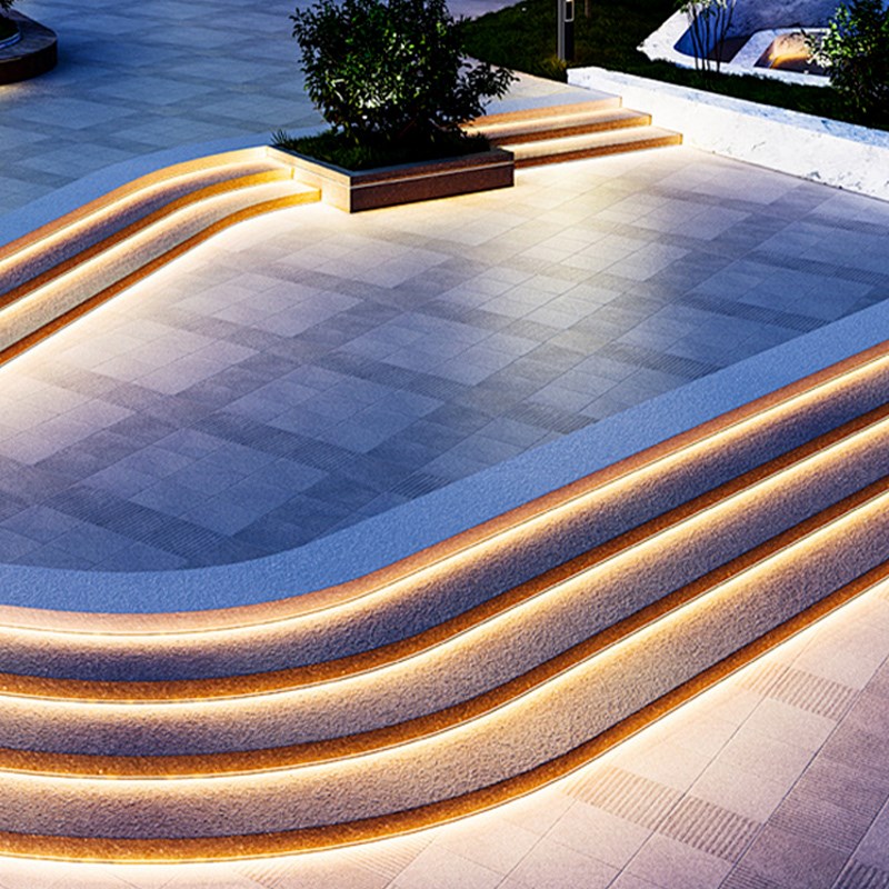 led灯带室内客厅吊顶220v超薄自粘COB线性灯家用卧室超亮氛围灯条 - 图1