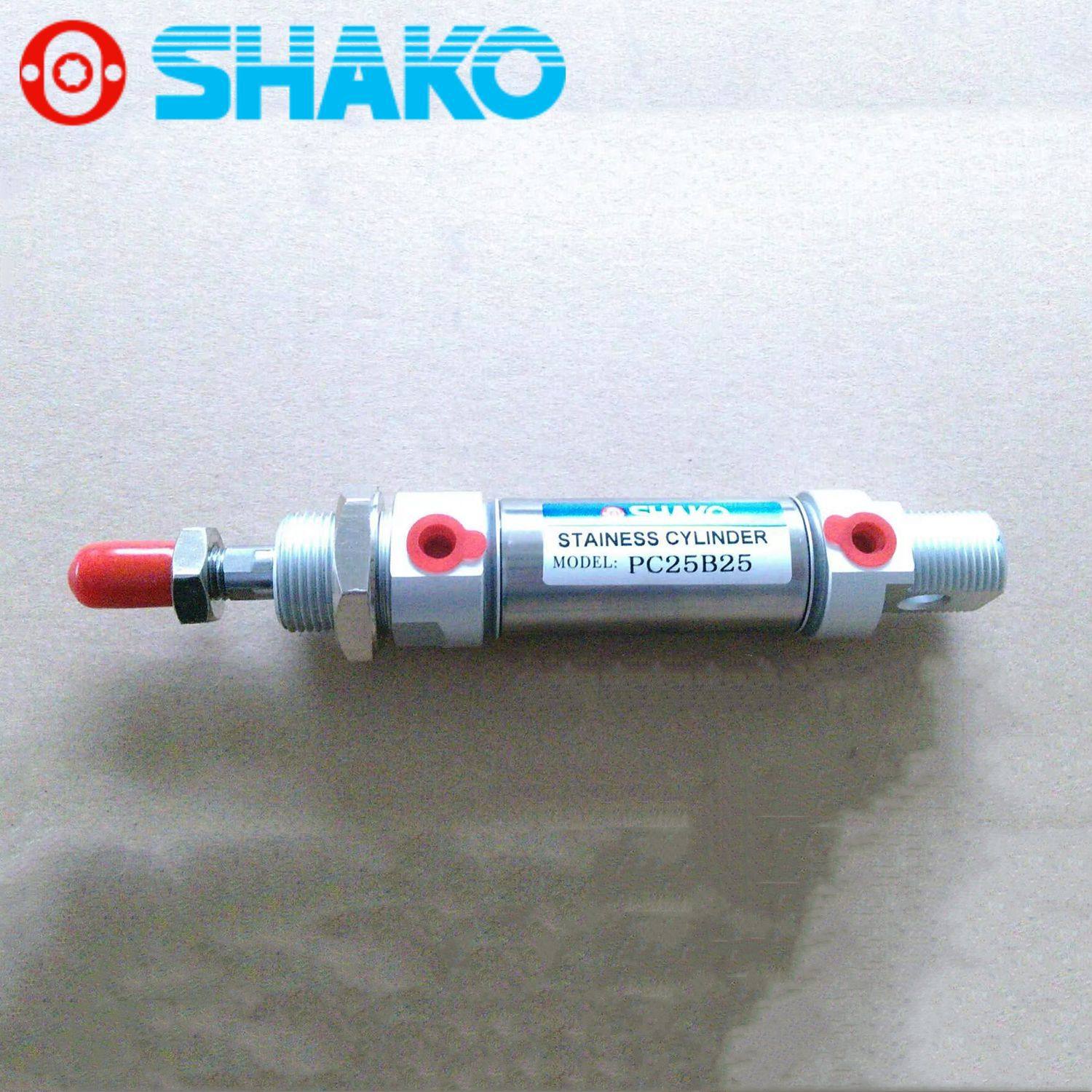 SHAKO台湾新恭PC08B25不锈钢迷你气缸50 75 100 125 150 175 200,淘宝优惠券,粉丝福利购,淘宝优惠卷