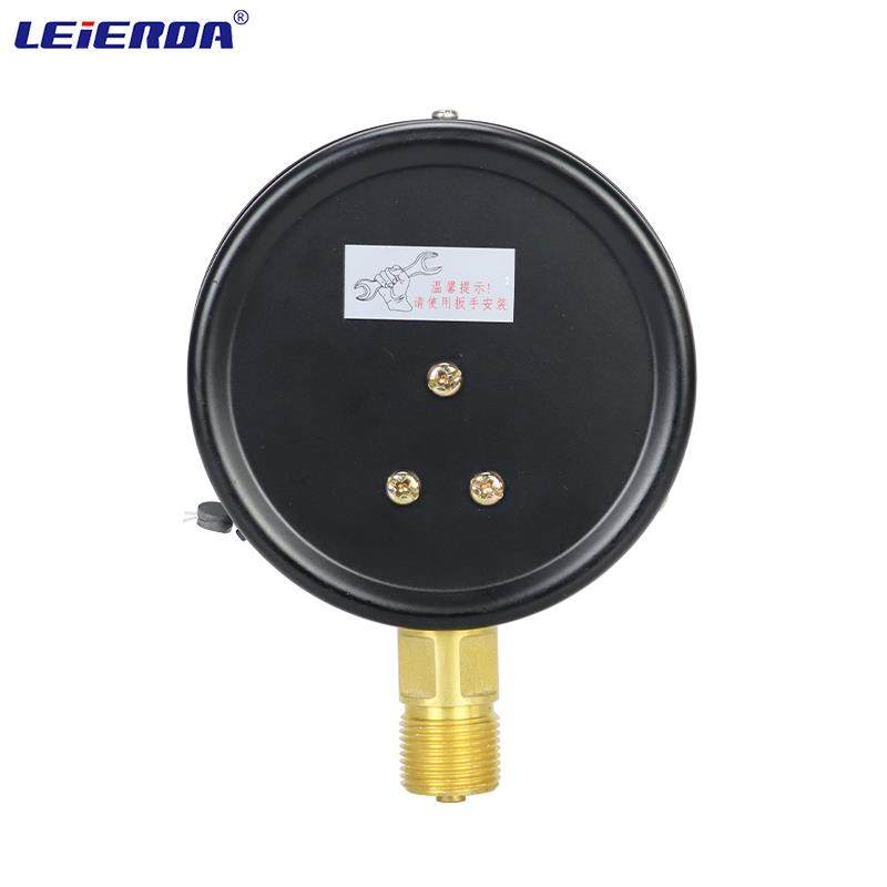 雷尔达 压力表Y-100 径向气压表自来水油压表真空负压表 0-1.6MPa - 图3