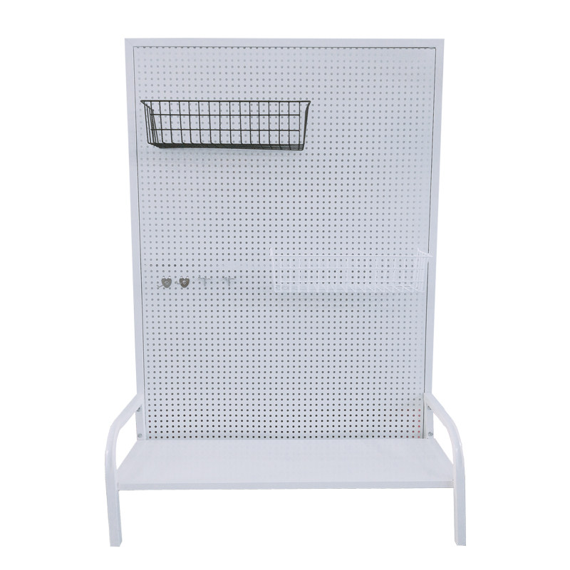 Perforated board with frame mobile phone accessories wall jewelry shelf z floor-standing exhibition display storage supermarket hardware tool hanging
