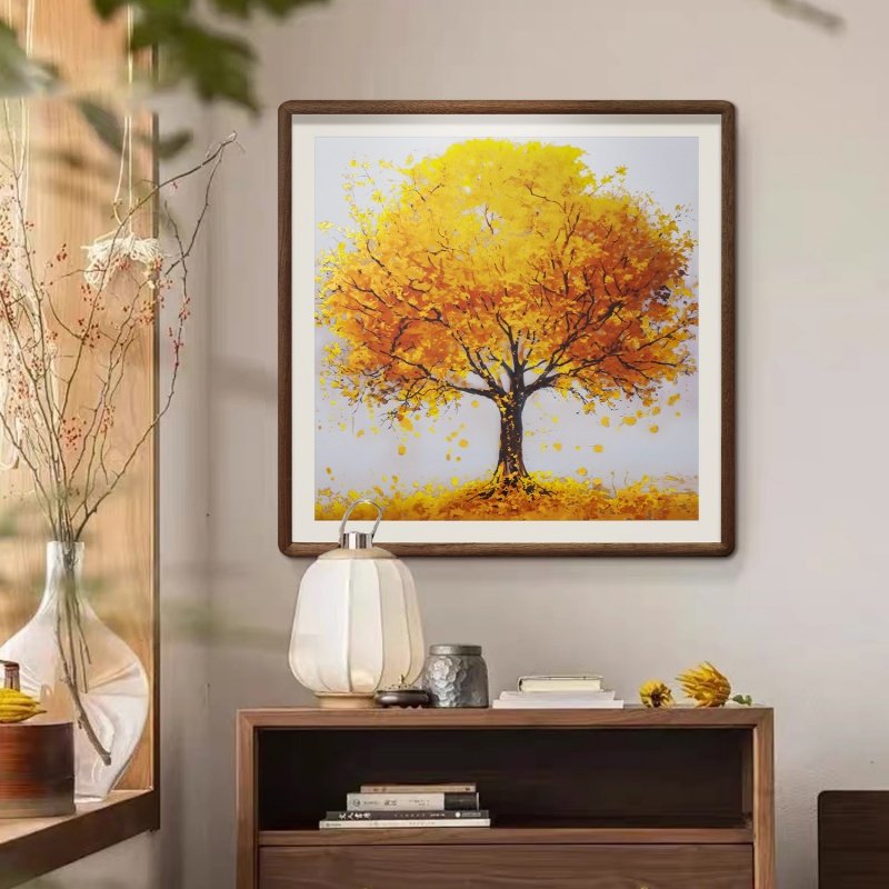 铜板蚀刻《摇钱树》金色招财发财玄关走廊背景墙挂画纯铜雕装饰画,淘宝优惠券,粉丝福利购,淘宝优惠卷