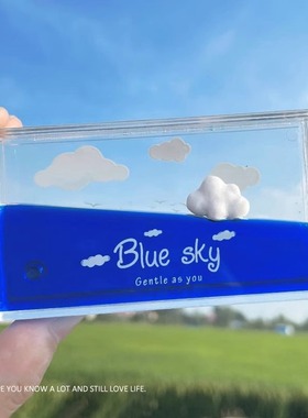 塑料摆件简约挂件云朵初中女生