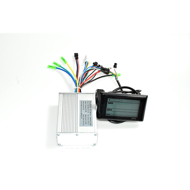 SW900 meter with controller 500w for bicycle converted into electric moped