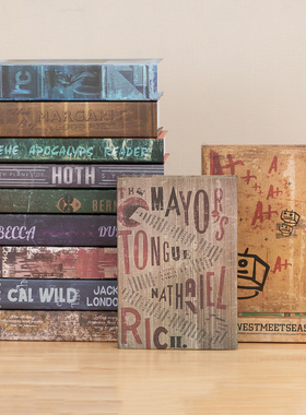 欧式复古假书摆件装饰品书柜y书架摆设电视柜道具书样板间仿真书