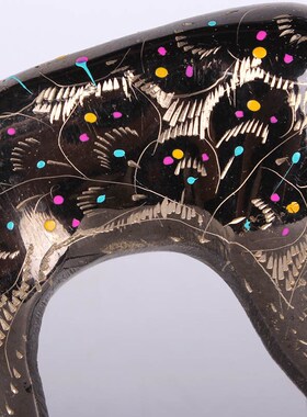 巴基斯坦黄铜手工雕刻情侣铜鹿摆件家居装饰摆设婚房一Y鹿有你摆