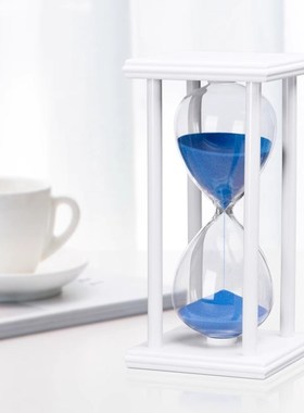 简约复古沙漏计时器创意家居办公室桌面摆件个性定制刻字新年礼物