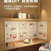 Sufa storage hole board storage rack upper room wall kitchen display rack desk organizer partition rack exhibition room wall mount can be hung