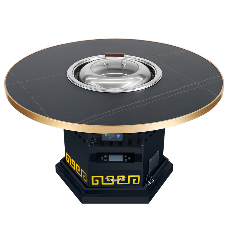 无烟自净化铁锅炖l灶台桌烧电磁炉地锅鸡桌子柴火鸡专用灶商用火,淘宝优惠券,粉丝福利购,淘宝优惠卷