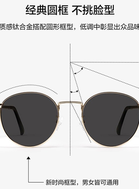 倪妮同款墨镜女2025新款高级感叶流西偏光防紫外线UV400 西出玉门