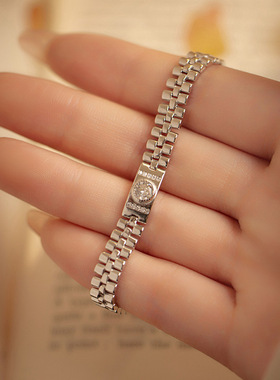 美帝斯克女s925银日韩轻奢手链