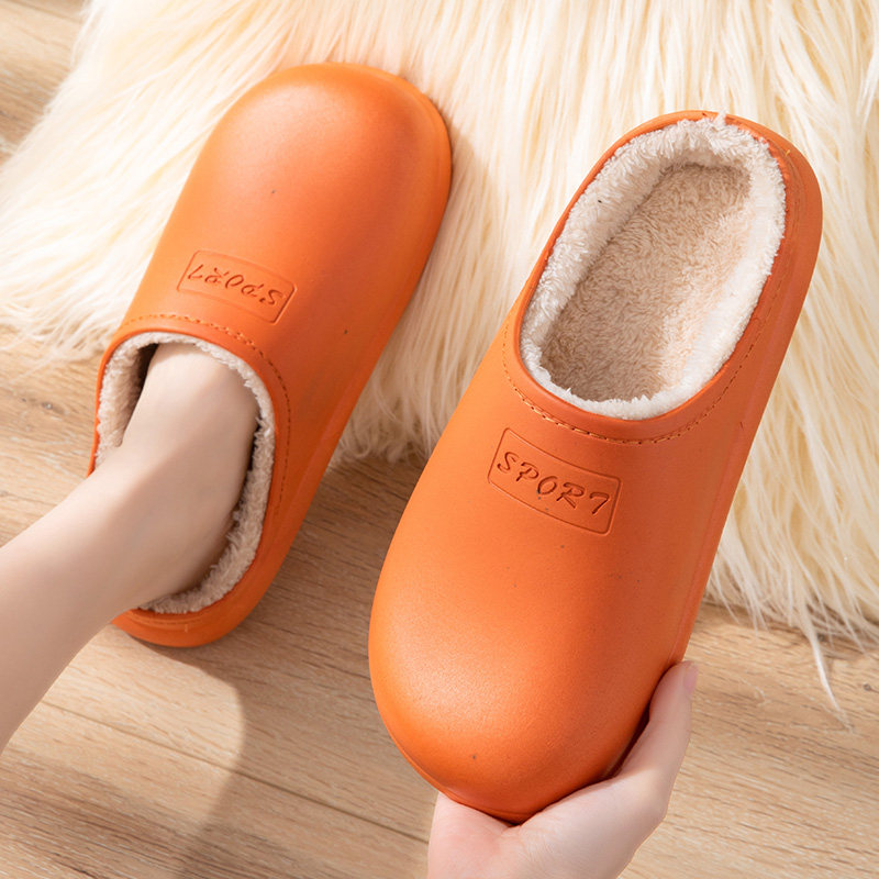 防水棉拖鞋男女士2025冬季新款保暖加绒厚防滑家居室内包头棉拖鞋,淘宝优惠券,粉丝福利购,淘宝优惠卷