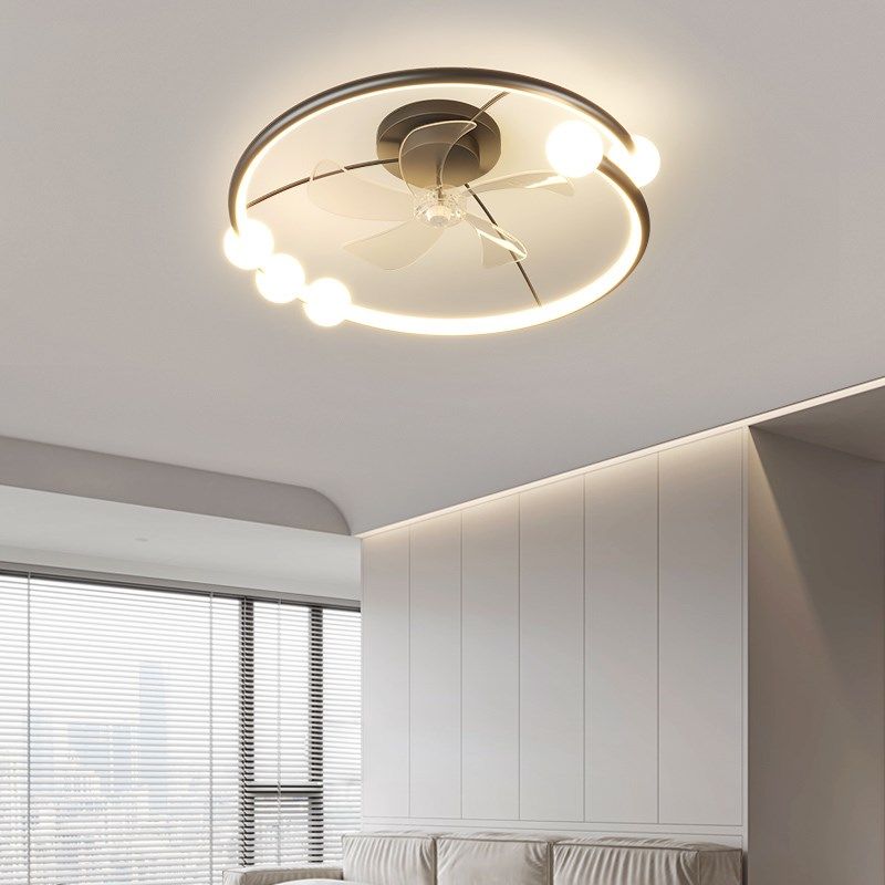风扇灯2024新款餐厅全光谱护眼卧室灯风扇一体静音客厅led吸顶灯,淘宝优惠券,粉丝福利购,淘宝优惠卷