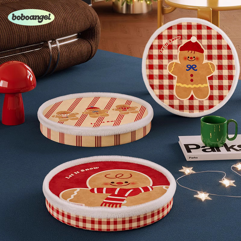 Gingerbread Adventure Futon Cushion for Home Lazy Floor