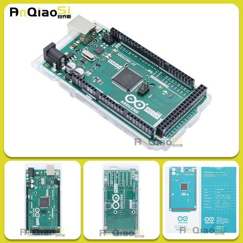 意大利原装进口 Arduino Mega 2560 Rev3 A000067 AVR AT 开发板 - 图0