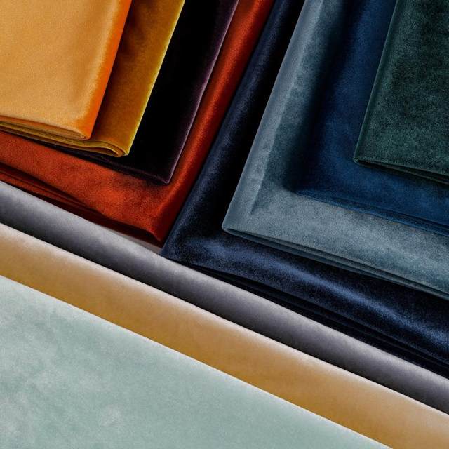 Thickened starlight velvet velvet sofa release material simple modern French tablecloth pillow dining chair sofa cover velvet cloth