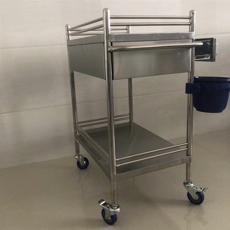 加厚医用小e推车不锈钢治疗车美容仪器推车器械台换药车手术工具,淘宝优惠券,粉丝福利购,淘宝优惠卷