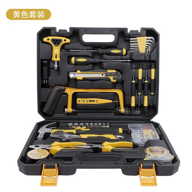 Manufacturer direct hardware tool set combination household maintenance tools household manual tool T-tool tool complete set