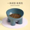 Cat bowl daily necessities cat neck bowl anti-knock over food bowl