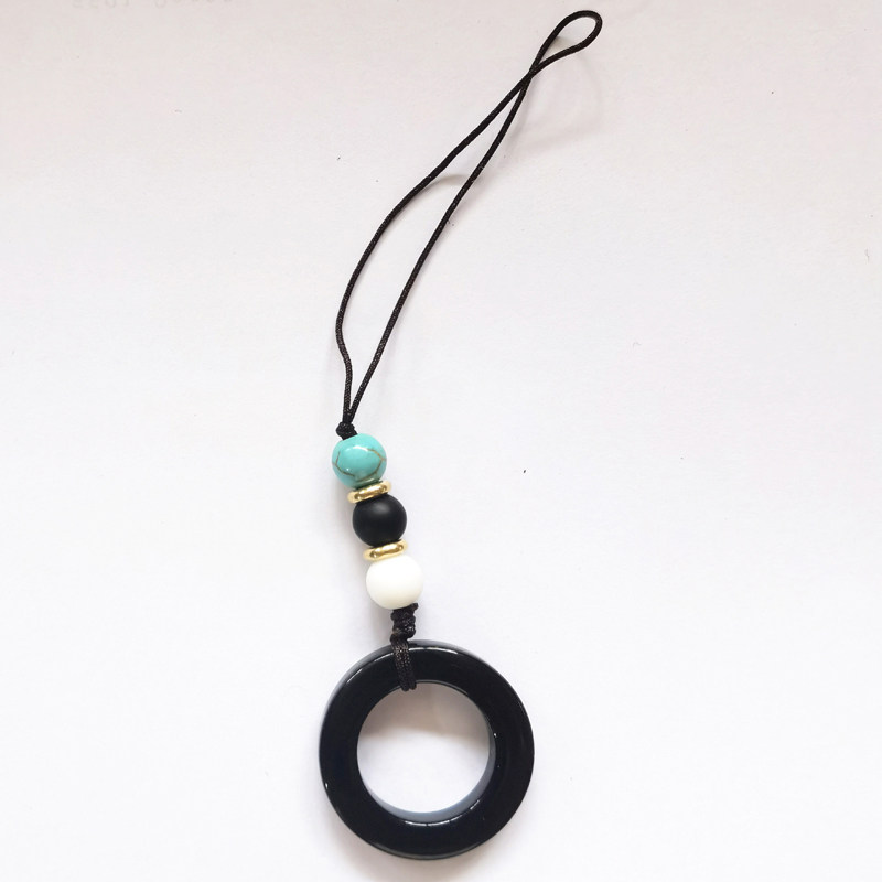Mobile phone chain lanyard pendant access control elevator icuidT5577 re-writable attendance card