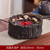 Household tea cooker free hook retro old rock mud electric pottery stove tea art hook Kung Fu tea set accessories vertical hook