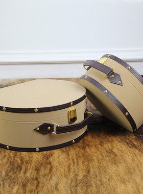 样板房衣帽间衣柜书m架装饰架皮箱装饰收纳盒储物箱家居收纳整理