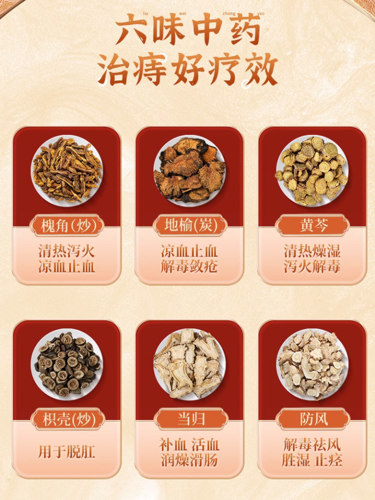 槐角丸治大便出血药便血药痔疮肿痛肠风便血清肠疏风凉血止血