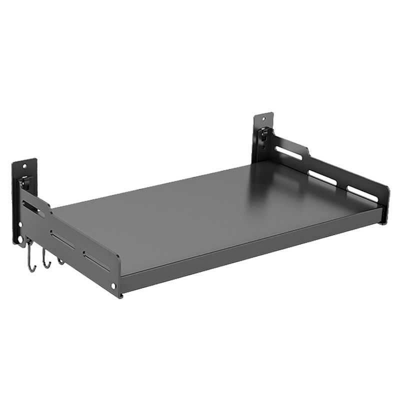 枪灰微波炉置物架厨房墙上免打孔支架家用多层R壁挂式烤箱收纳架,淘宝优惠券,粉丝福利购,淘宝优惠卷