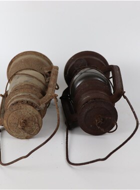 速发怀旧老罩件老提灯铁皮老煤油灯手提灯老式马灯老物灯民俗收藏