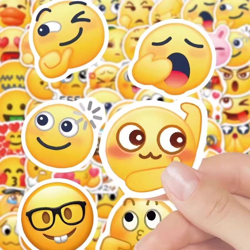 220张抖音emoji表情包贴纸可爱卡通搞笑搞怪手机壳笔记本防水贴画,淘宝优惠券,粉丝福利购,淘宝优惠卷