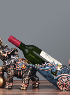 创意天鹅红酒架摆件欧式葡萄酒瓶架客厅桌餐酒柜装饰品礼物送礼