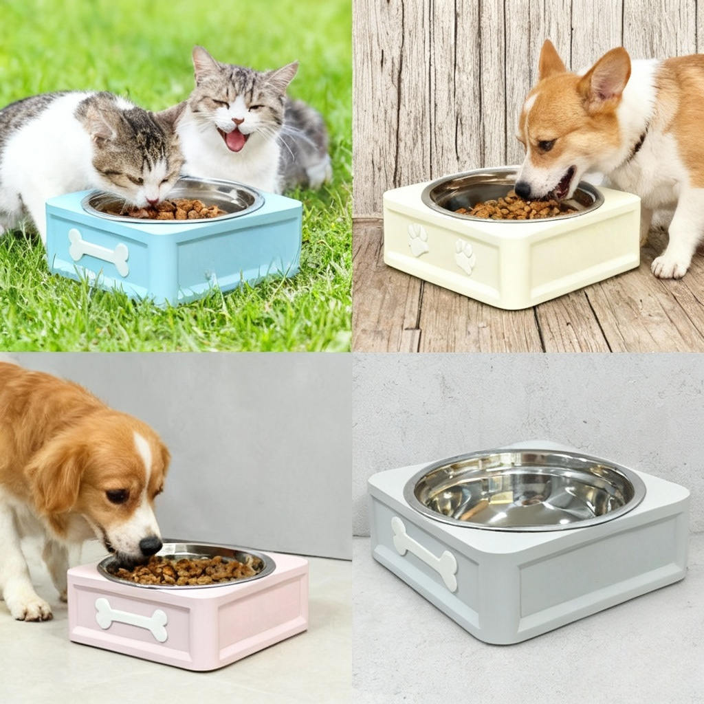 「可定制名」可定制宠物猫狗碗多巴胺碗猫咪狗狗通用网红猫狗盆,淘宝优惠券,粉丝福利购,淘宝优惠卷