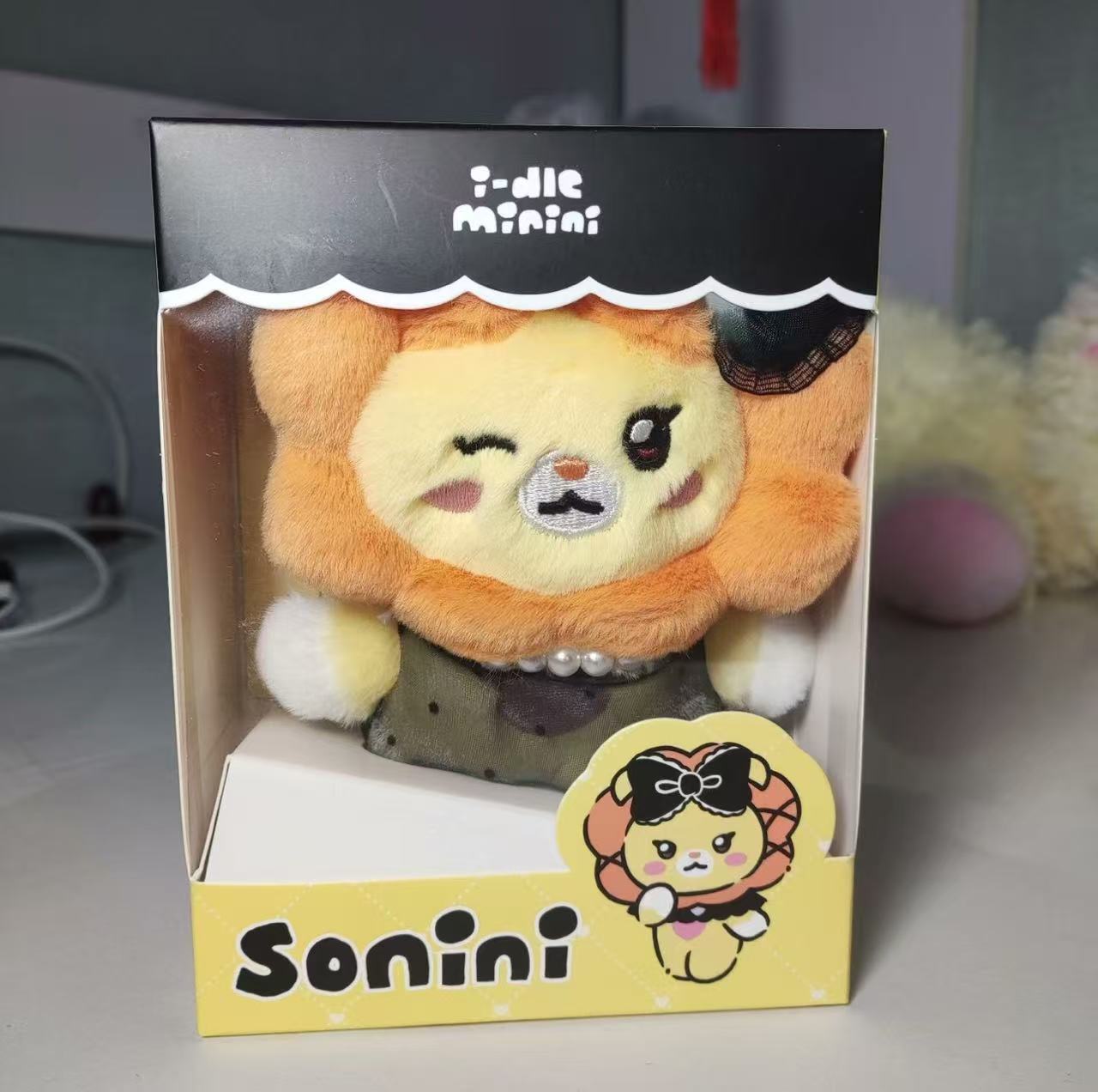 新款i-dle周边minini宋雨琦叶舒华田小娟赵美延毛绒公仔应援礼物 - 图3