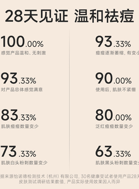 老中医祛痘洁面，净澈淡印不紧绷