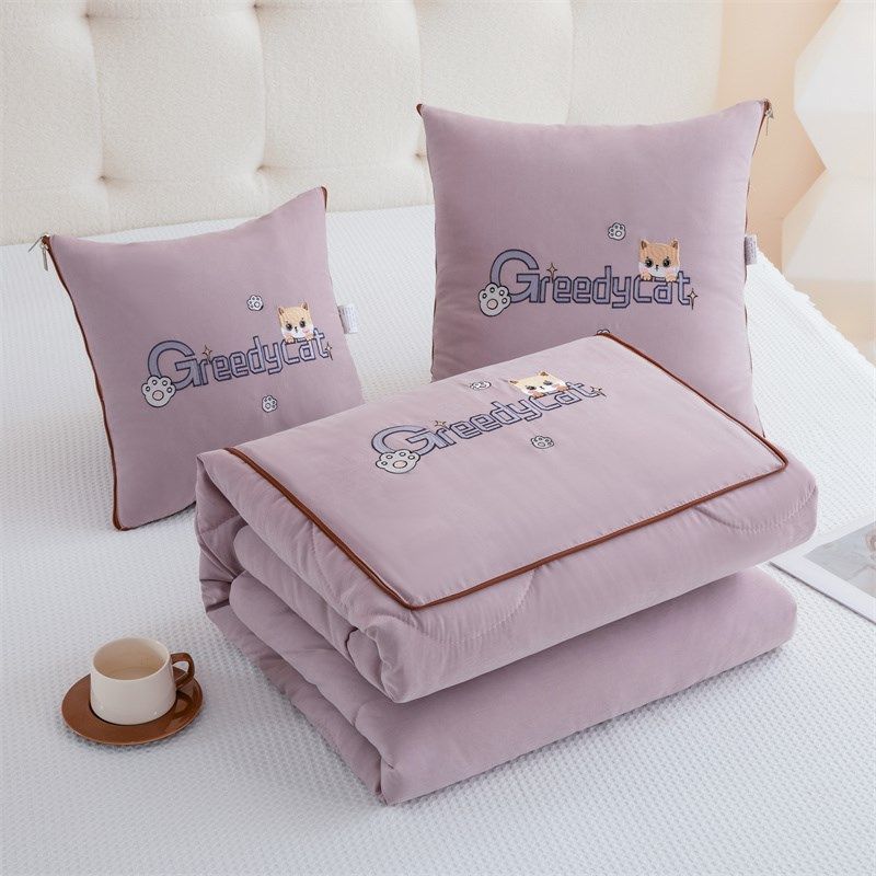 抱枕被子两用二合一加厚折叠汽车载枕头被办公室午睡空调毯子靠垫,淘宝优惠券,粉丝福利购,淘宝优惠卷