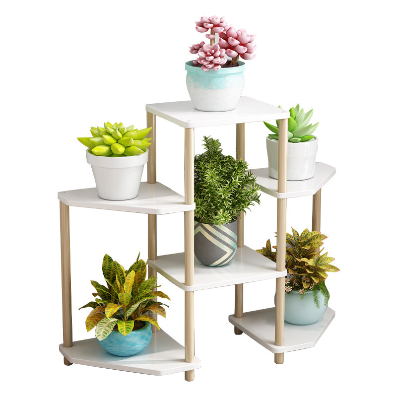 客厅花架2021新款落地式实木多肉植物多层花架子阳台室内置物架,淘宝优惠券,粉丝福利购,淘宝优惠卷