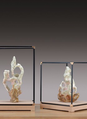 速发新中式软关云景式摆件样板房创意美观样板房酒柜家具卖场玄装