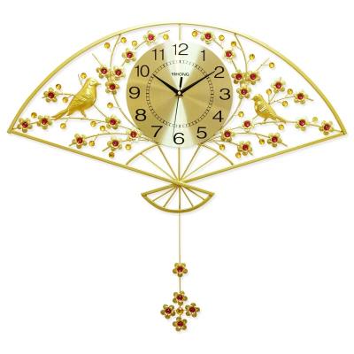 极速vintage iron wall clock fashion clock living room decora