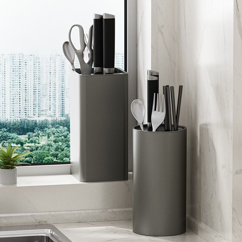 Yimijia Gun Ash Knife Holder Storage Rack Multifunctional Chopsticks