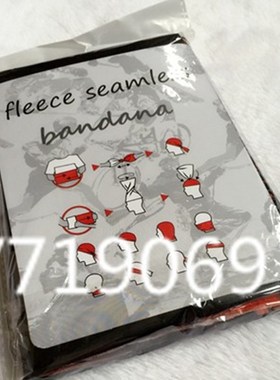 New Mens Winter Hip Hop Multifunction Tube Turban Unisex Fle