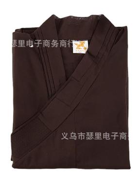 艺诚厂家直供金麒麟麻纱海青袈裟长褂短褂海清居士服僧服