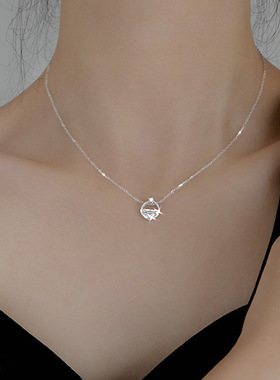 A Wang Qingquan necklace ins tide personality temperament cl