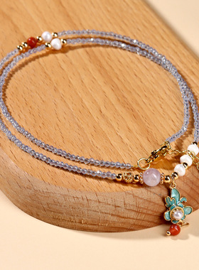 南红玛瑙多圈手链时尚原创