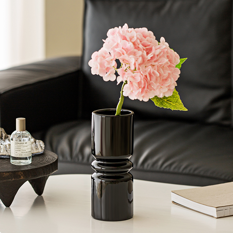 速发绣球花假桌花摆设花艺摆件客厅花束绢花轻花装饰品餐奢高端 - 图1