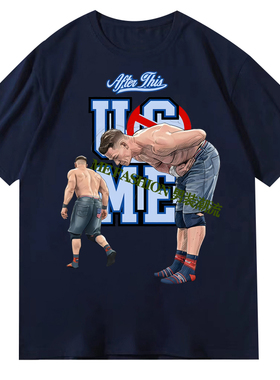 THANK YOU MEN'S BLACK JOHN CENA T-SHIRT谢谢您塞纳纪念T恤2025