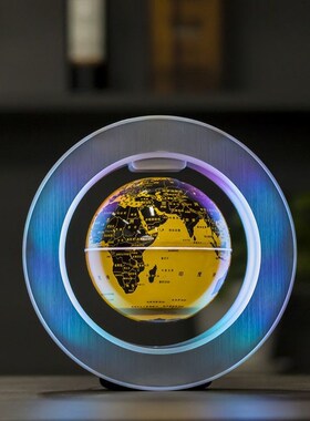 速发磁悬浮转球仪发室自地办公光桌面摆件家居装饰创意礼品生日