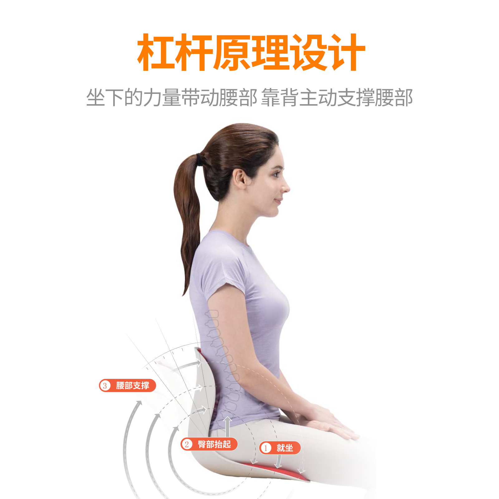 Curble护腰坐垫孕妇凳子靠背抱娃护腰枕垫靠枕哺乳靠垫官方旗舰店